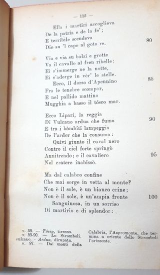Libro Antico 1928 “Antologia Carducciana”