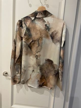 Camisa Zara Estampada Talla M