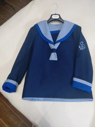 Traje marinero comunión azul talla 12 en