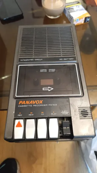 Grabadora Panavox PX103 Cassette