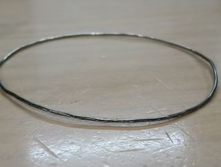 Lote pulsera fina + anillo + pendientes años 90/00