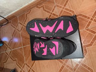 Zapatillas Puma Negras y Rosas Sin Usar