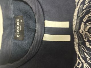 Sudadera Closure London Azul Tigre