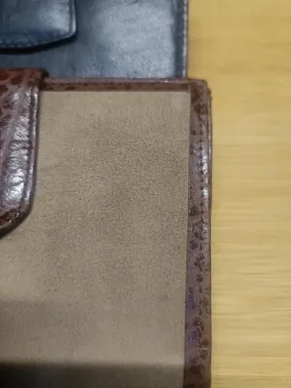 3 Carteras Piel y Ante Mujer