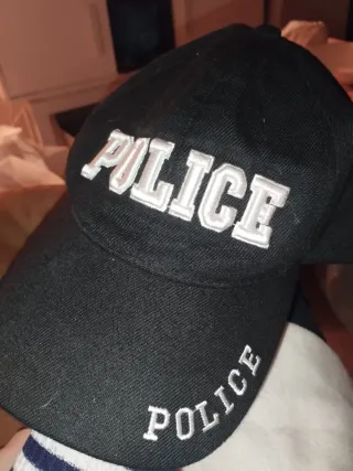 Gorra Negra POLICE