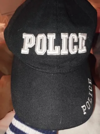 Gorra Negra POLICE