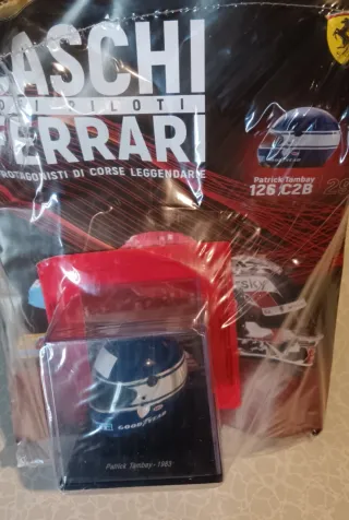 Casco F1 Patrick Tambay Scuderia Ferrari