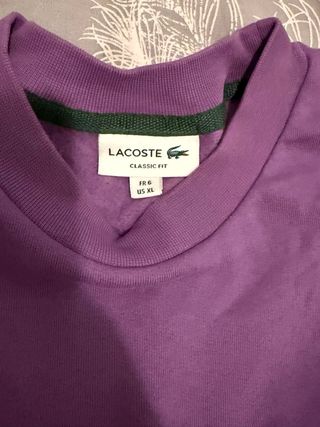 Conjunto Chándal Lacoste Morado