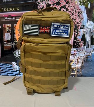 Mochila Táctica 50L Ajustable Viaje Gym