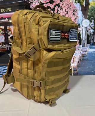 Mochila Táctica 50L Ajustable Viaje Gym