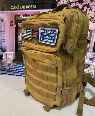 Mochila Táctica 50L Ajustable Viaje Gym