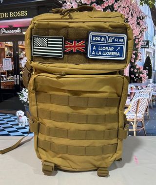 Mochila Táctica 50L Ajustable Viaje Gym