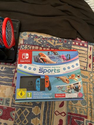 Pack Nintendo Switch Azul y Rojo