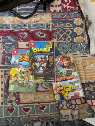 Pack Nintendo Switch Azul y Rojo