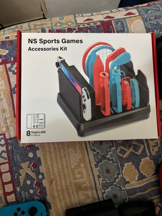 Pack Nintendo Switch Azul y Rojo