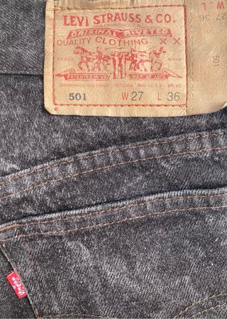 Levi's 501 Vintage Jeans Pantalón Vaquero 27