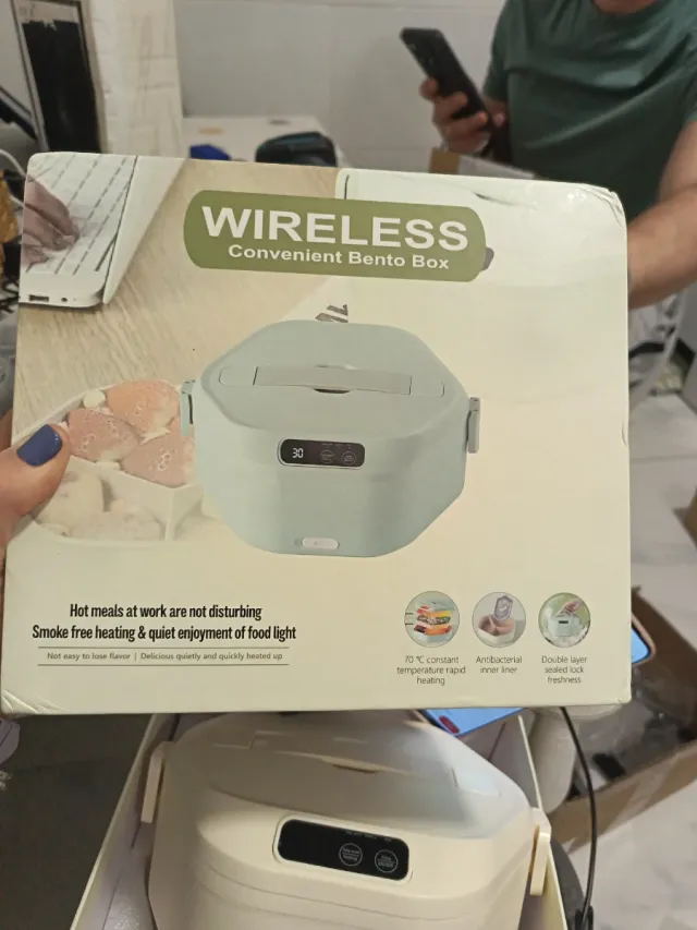 Fiambrera Eléctrica Inalámbrica