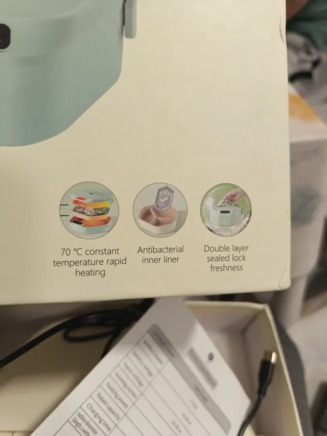 Fiambrera Eléctrica Inalámbrica