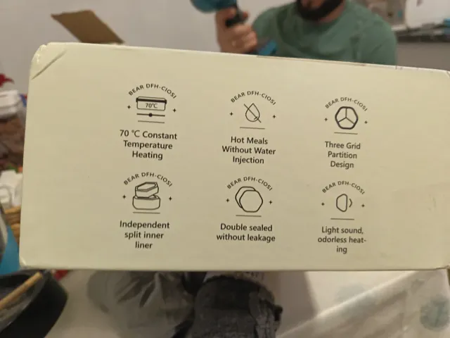 Fiambrera Eléctrica Inalámbrica