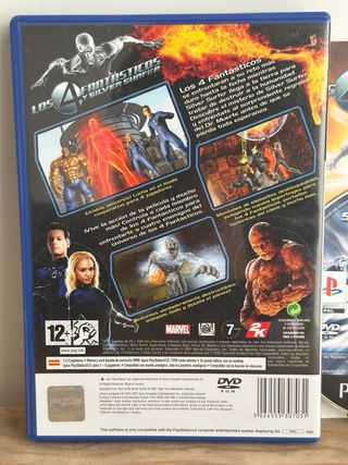 Los 4 fantásticos y Silver Surfer PS2