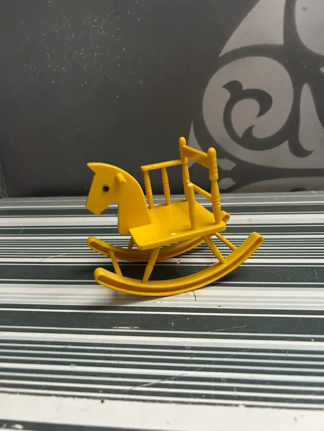 Caballo balancín Barriguitas años 70