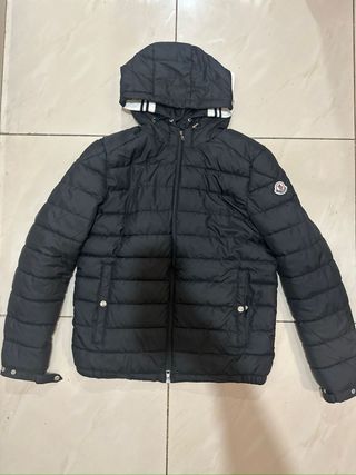 Chaqueta Moncler Negra Talla L