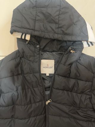 Chaqueta Moncler Negra Talla L
