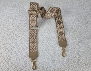 Correa para Bolso Oro-Piel - Taupe-Beige