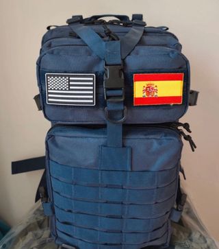 Mochila Táctica 50L Ajustable Viaje Gym