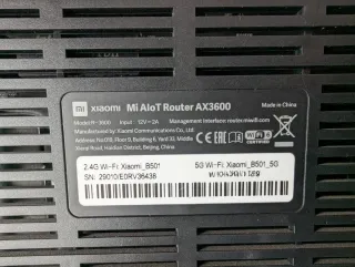 Router Xiaomi AX3600 con sistema OpenWrt