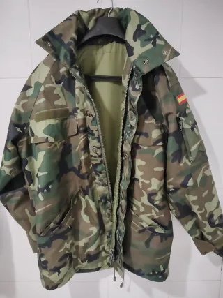Chaqueta Ejército Talla M Camuflaje
