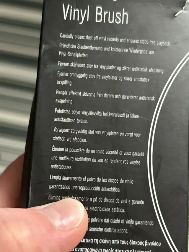 Kit de limpieza de discos de vinilo