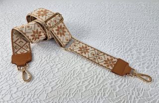 Correa para Bolso Oro-Piel - Beige-Camel