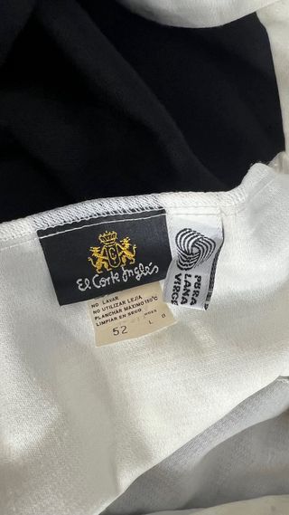 Traje Cruzado Negro Emidio Tucci Talla 52