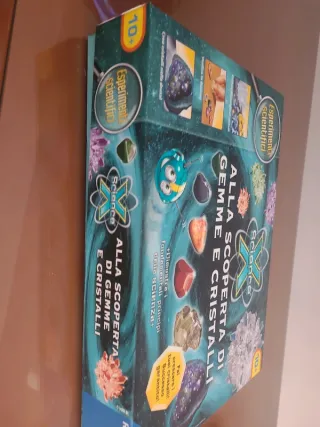Gioco Esperimenti Scientifici Gemme e Cristalli