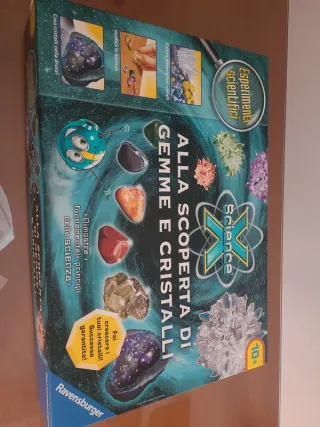 Gioco Esperimenti Scientifici Gemme e Cristalli
