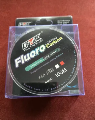 Sedal de Pesca Fluorocarbono 100M
