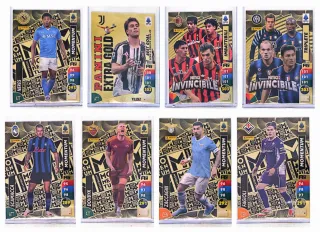 Set 8 Carte Adrenalyn 2025/26 Momentum Extra Gold