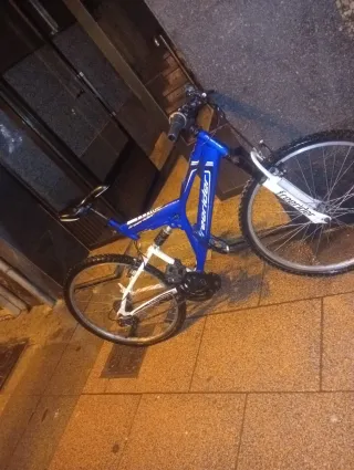 Bicicleta Montaña Freerider Azul