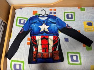 Camiseta Capitán América Térmica