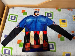 Camiseta Capitán América Térmica