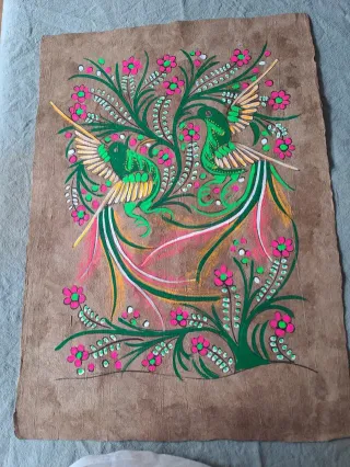 4 Láminas Dibujos Mexicanos Coloridos