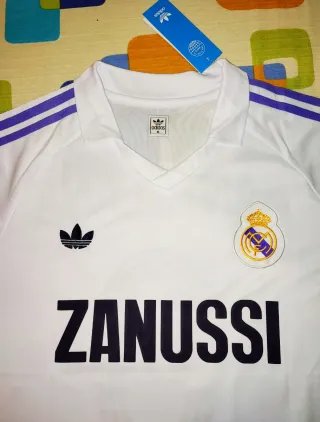 Camisa Santillana Real Madrid retro
