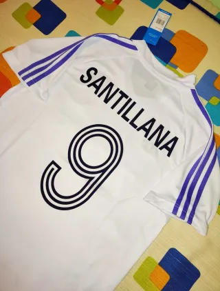 Camisa Santillana Real Madrid retro