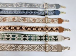 1-Correa Bolso con Hebilla Oro-Piel-Made in Italy