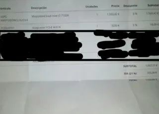 PC Gaming i7-7700k GTX 1080 16GB RAM