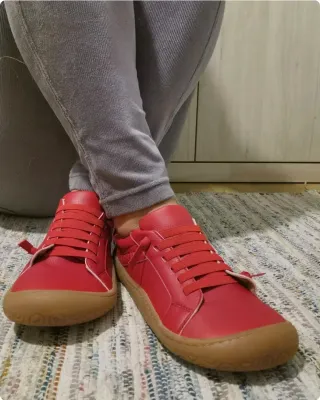 Zapatillas Poppis Unisex Barefoot Blancas