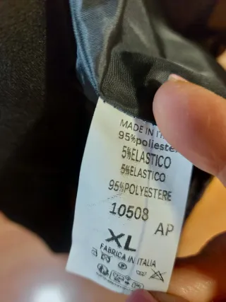 Blazer negro manga larga mujer