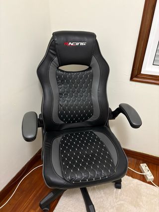 Silla Gaming RACING Negra y Gris