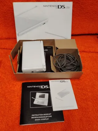 Nintendo DS Lite Blanca Completa Caja